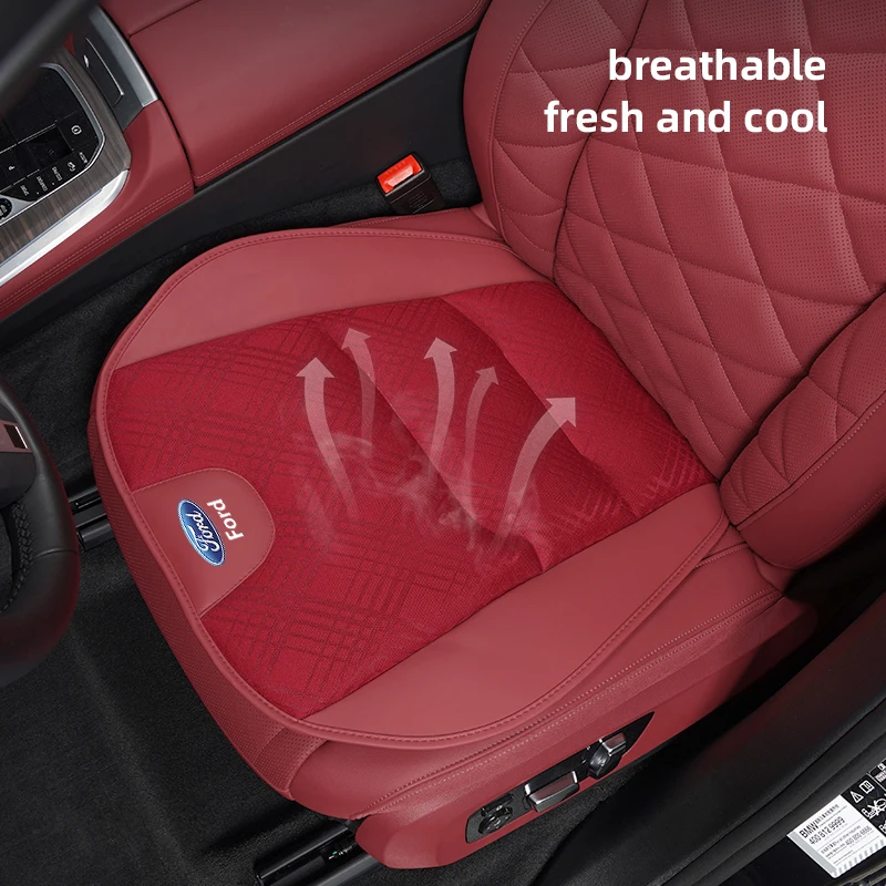 Универсальный чехол на автомобильное сиденье дышащий коврик из искусственной