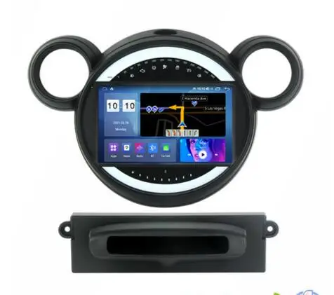 

9" Octa Core 1280*720 QLED Screen Android 10 Car Video Player GPS Navigation For BMW Mini 2010 - 2016