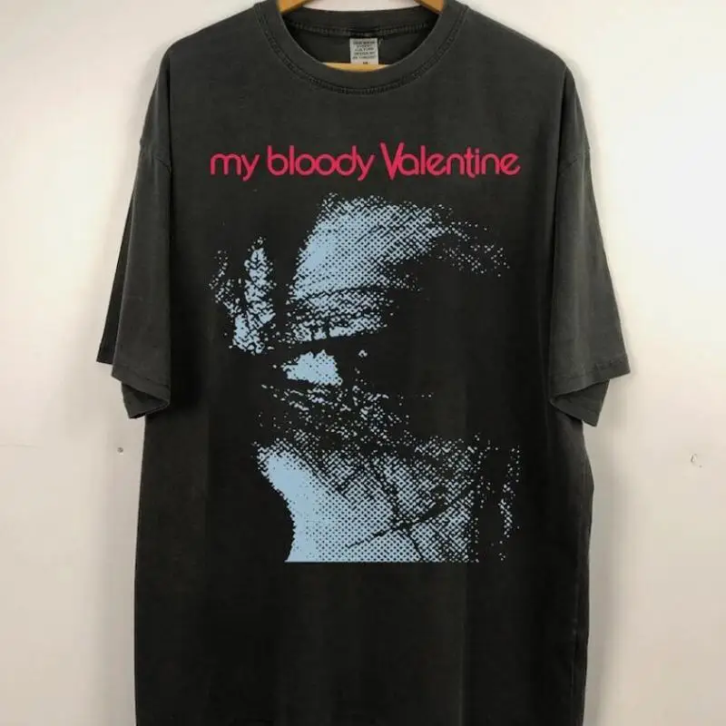 Фото Retro My Bloody Valentine Band Tshirt, My Bloody Valentine Unisex T shirt №1