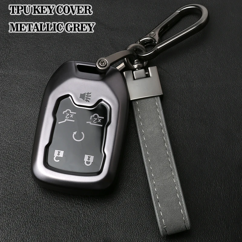 

Для чехла брелока GMC Мягкий чехол для брелока из ТПУ Чехол для GMC Terrain Yukon Acadia Chevrolet Chevy Suburban Tahoe Аксессуары для автомобильного чехла