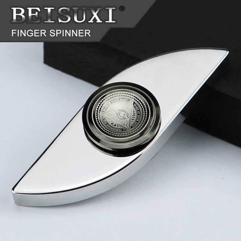 

Fidget Autism Toys Gyro Hand Spinner Anti Stress Adult Anxiety Toy Stress Reliever Metal Pure Steel Spiner with Slient 2023 New