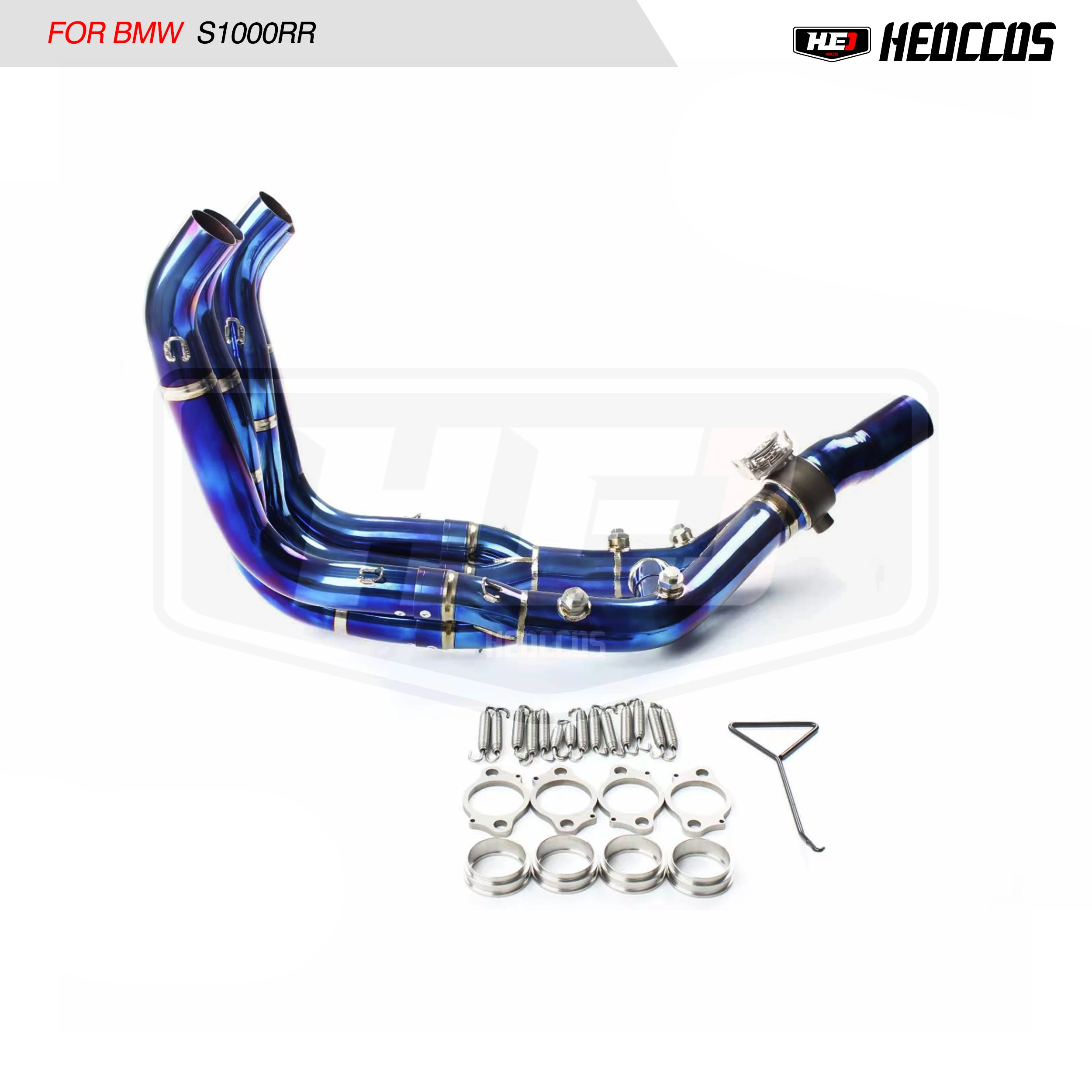 Гоночный комплект HEO для BMW S1000RR M S1000R коллекторы выхлопной трубы из нержавеющей