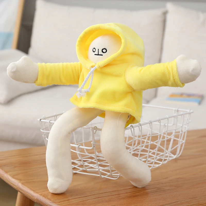 

Korean Cartoon Image Banana Man Plush Toy Cute Decompression Cesktop Cecoration Plush Coll Children's Day Birthday Gift