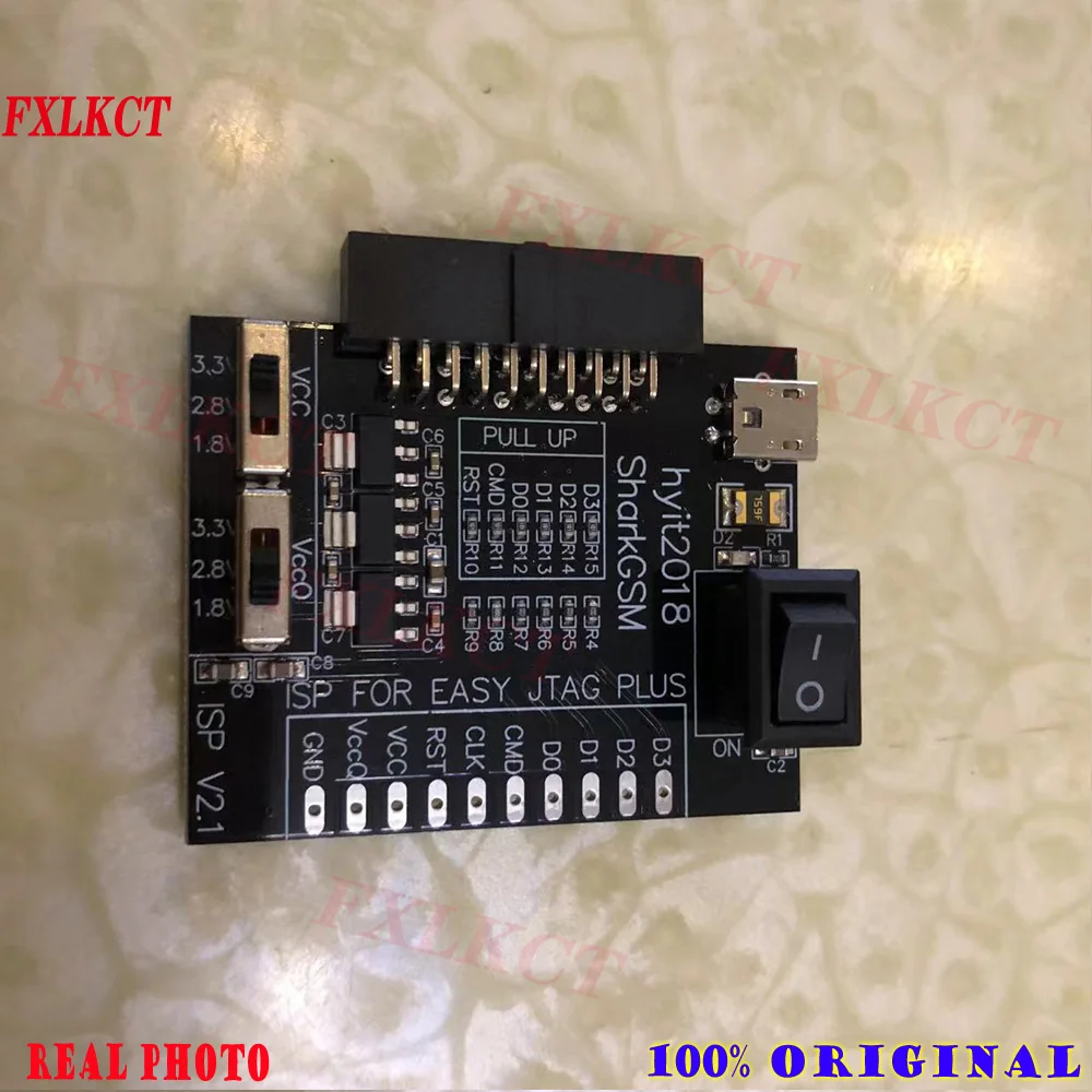 Адаптер EOS eMMC ISP инструмент для чтения и записи EMMC работает с Z3X Easy Jtag или UFI Box