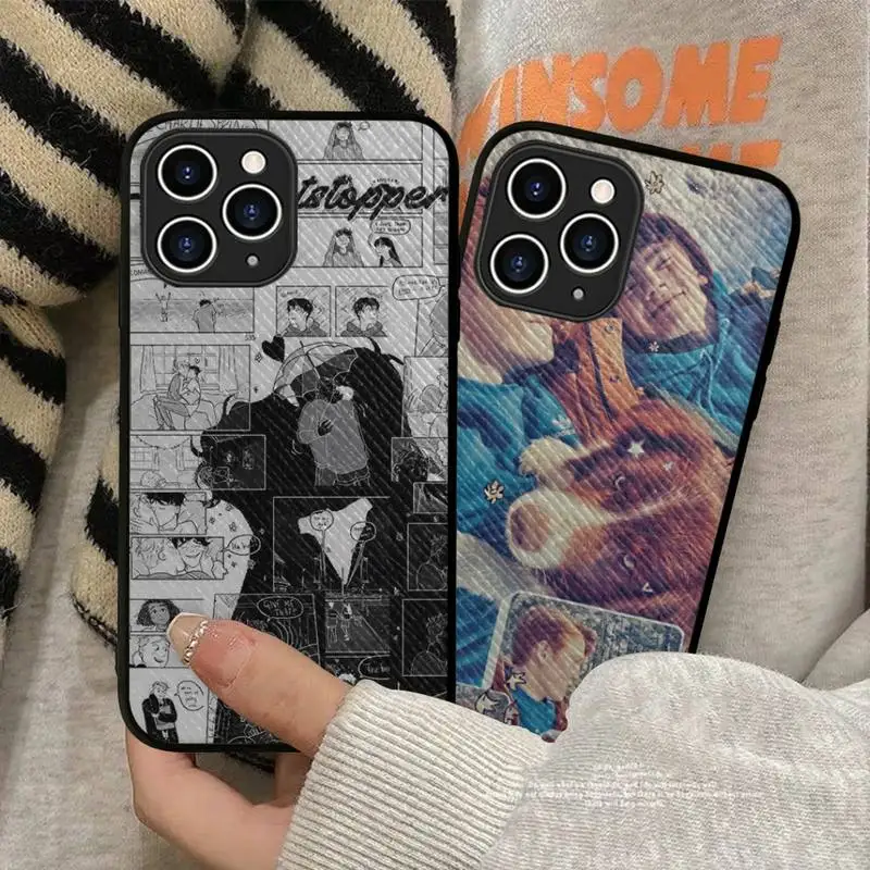 

Heartstopper Phone Case Hard Leather Case for iPhone 11 12 13 Mini Pro Max 8 7 Plus SE 2020 X XR XS Coque