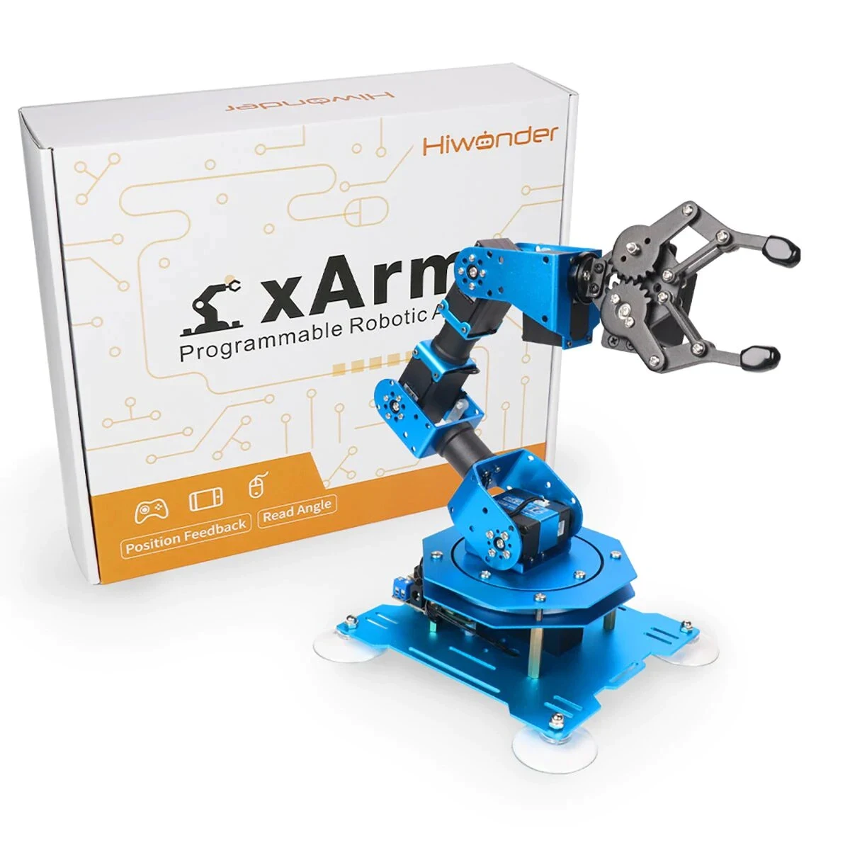 

Assembled XArm UNO 6DOF Robot Arm Mechanical Arm With Secondary Development Sensor Kit For Arduino