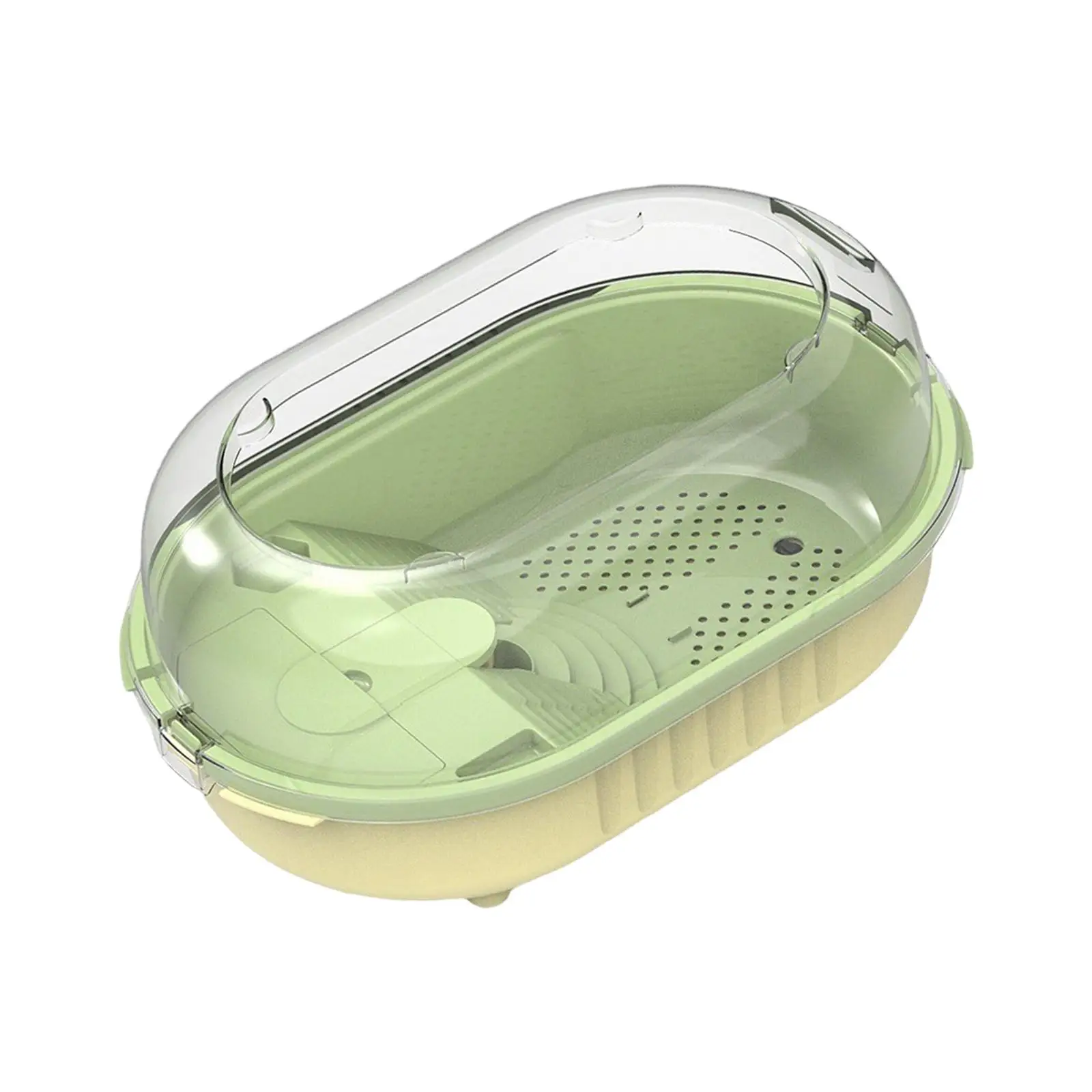 

Двухместная кормушка для кормления Reptile Habitat с платформой, лужайка