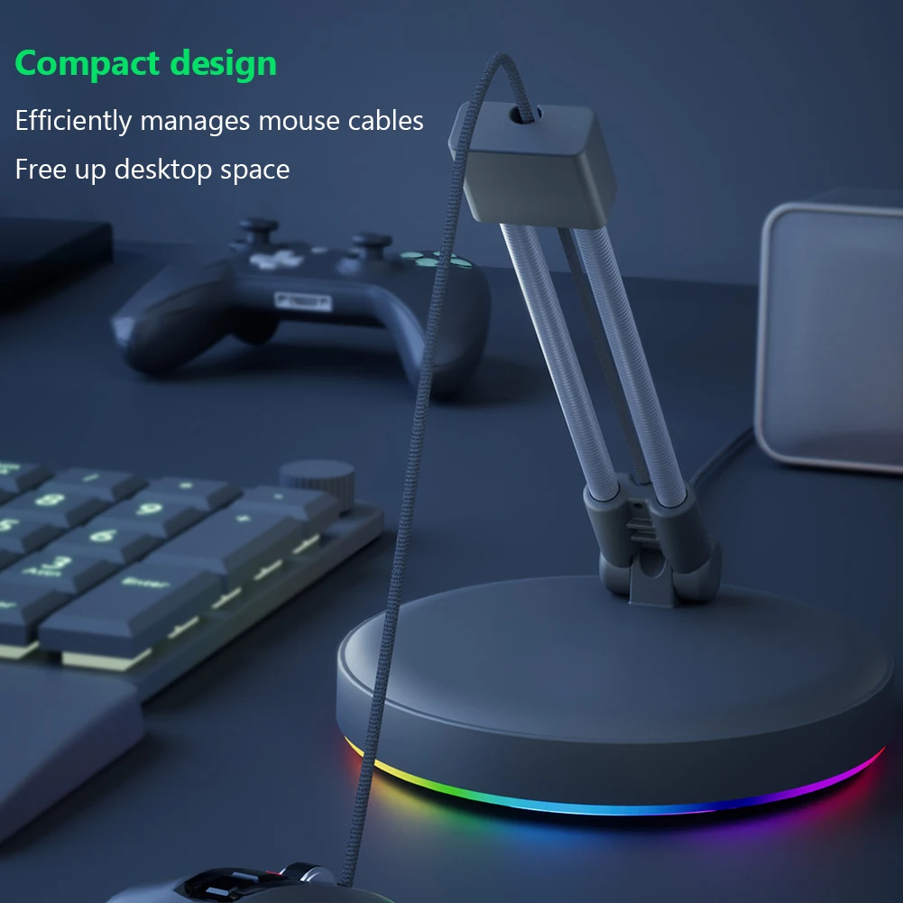 Держатель шнура для игровой мыши RGB | AliExpress