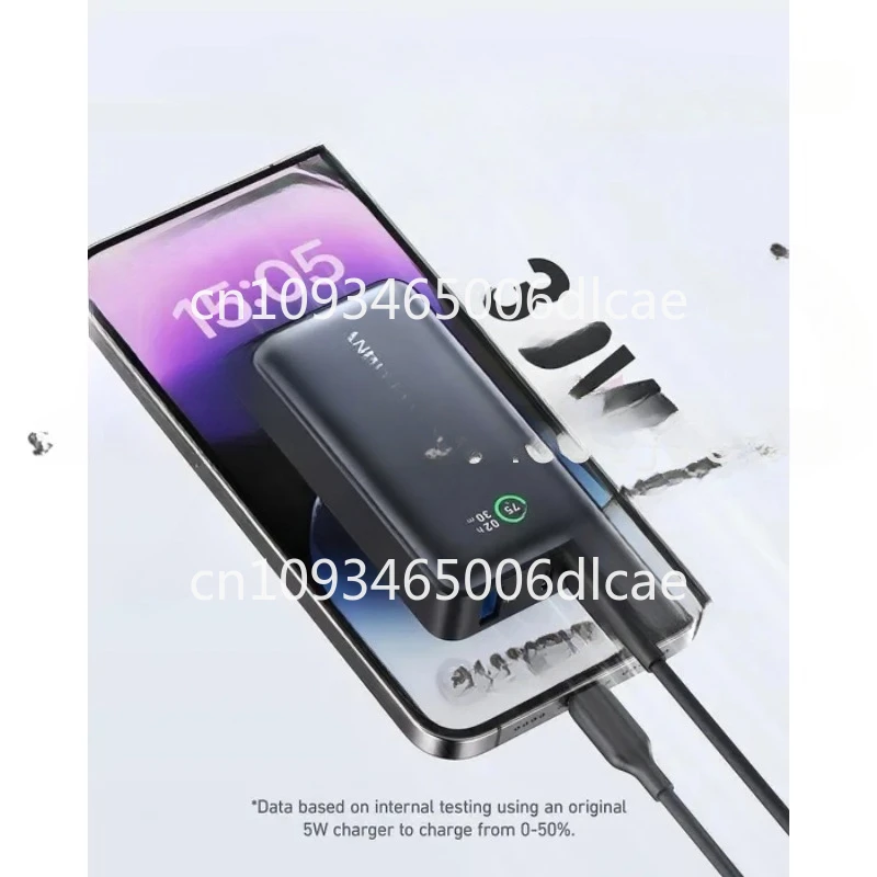 Для 12 13 14 15 Pro Max PlusAndroid Anker 533 Power Bank 30 Вт Быстрая зарядка 9800 мАч Экранный монитор