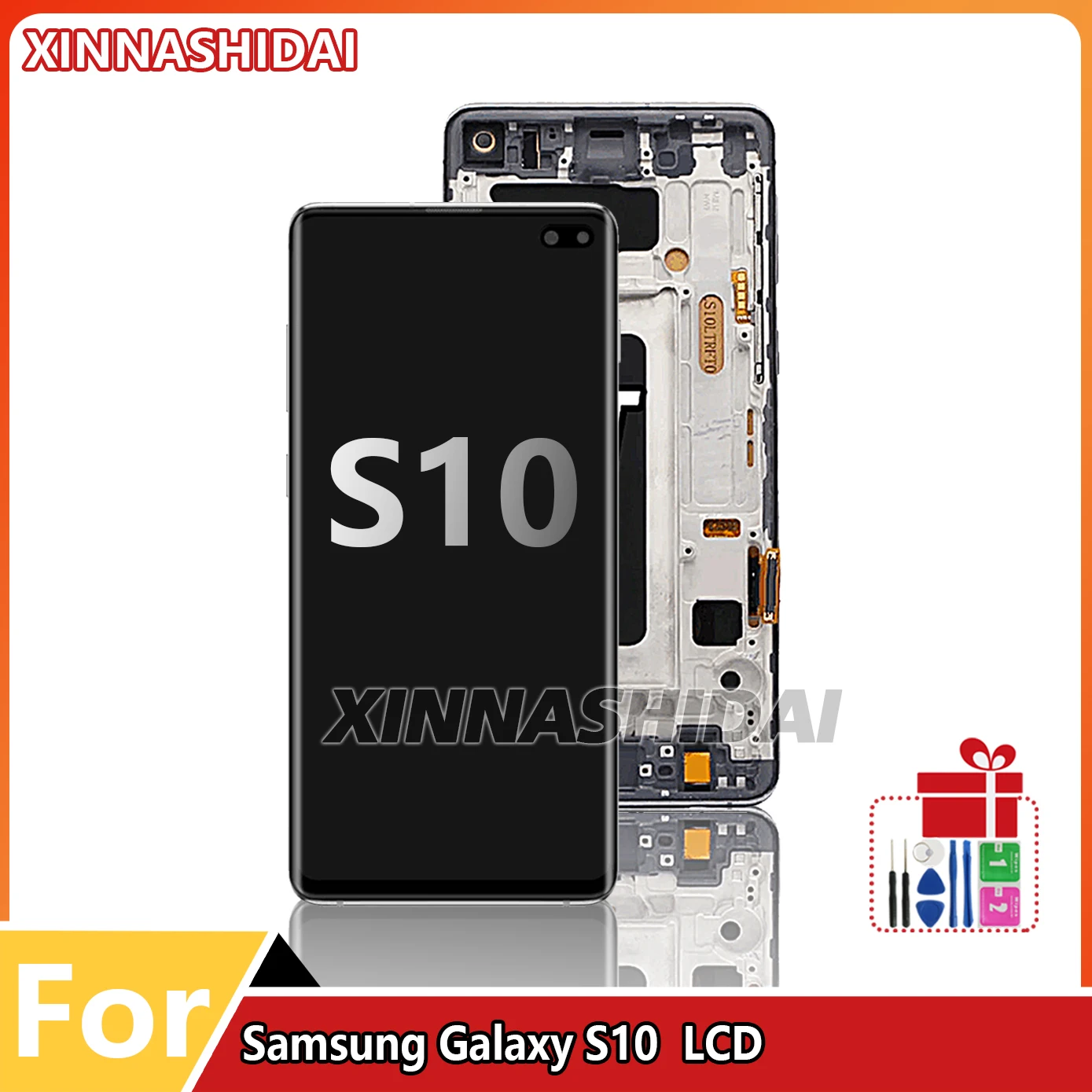 ЖК-дисплей TFT для SAMSUNG Galaxy S10 G973F/DS G973U G973