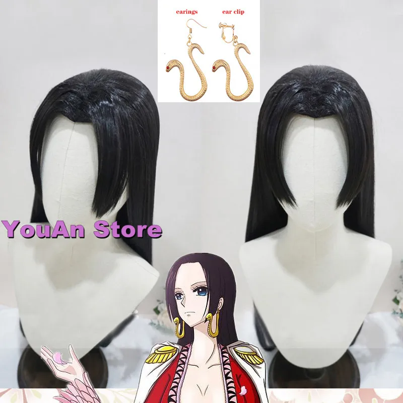 Парик для косплея удаа хэнкока с серьгой длиной 100 см |