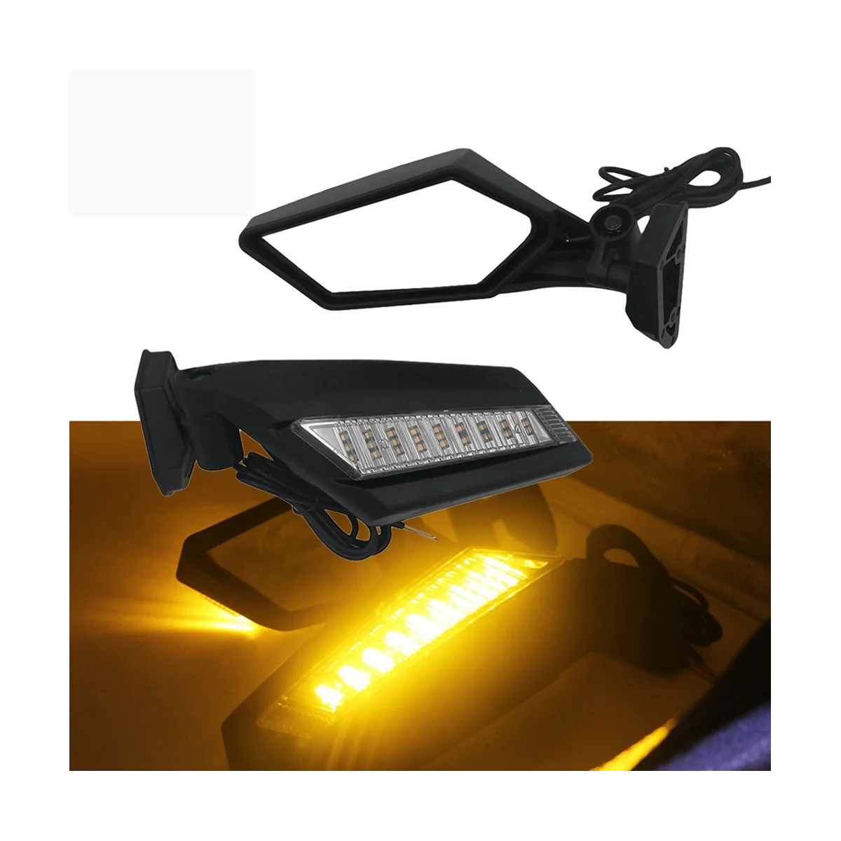 Новые аксессуары для мотоциклов CAN-AM BRP UTV MAVERICK X3 светодиодный зеркало заднего