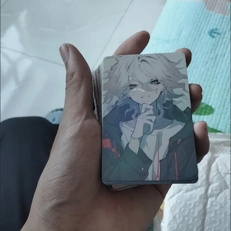 Фото Набор из 55 коллекционных карточек по аниме Danganronpa: Монокума, Нагито Комаэда. Подарок на день рождения. №4