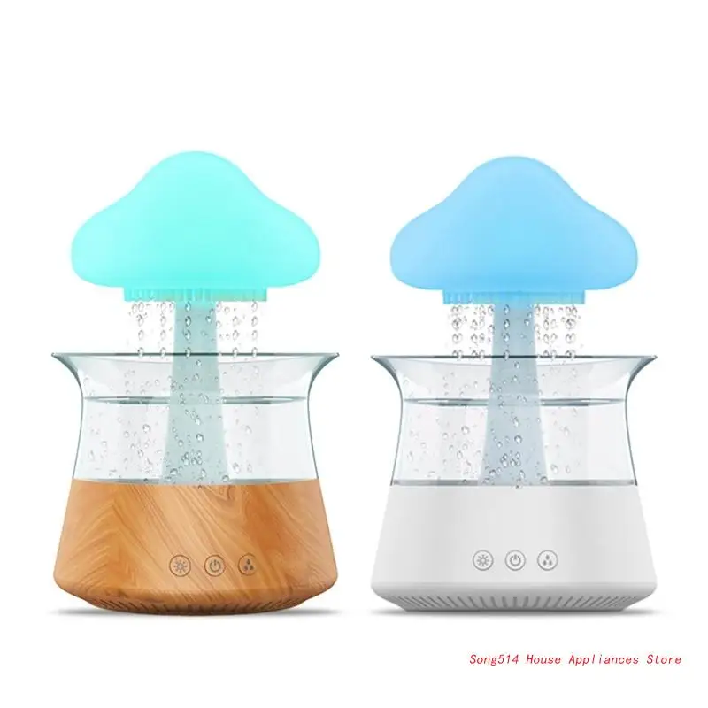 

RainCloud Essential Oil Zen- Diffuser & Raining Cloud Night Gift 95AC