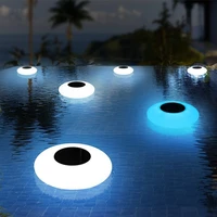 floating pool lights garden solar lighting waterproof pond colorful led multi modes inflatable floating swimming pool light