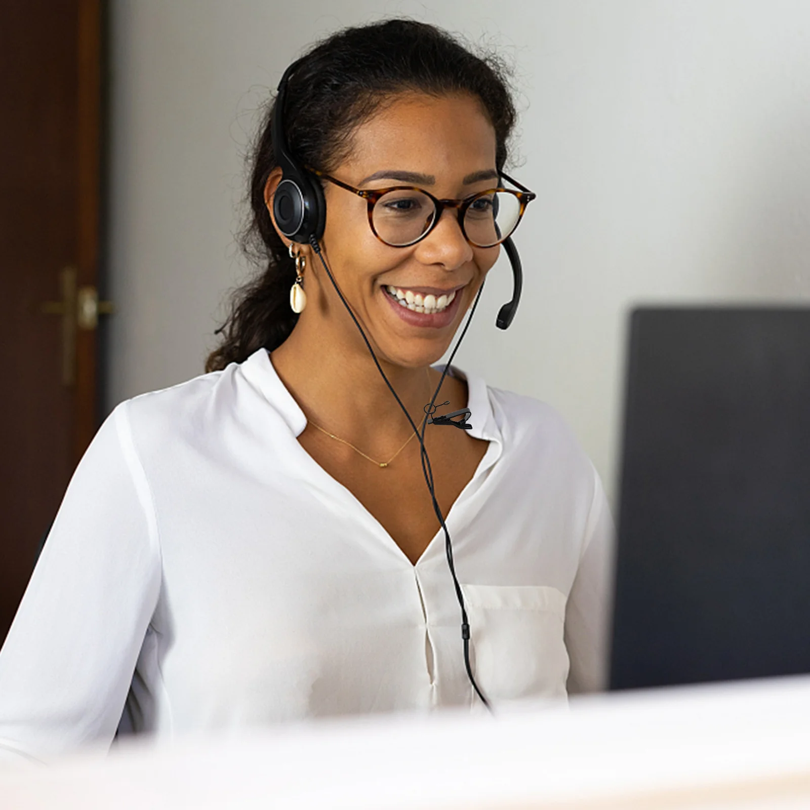 10 шт. аксессуары петличные зажимы для проводов микрофона железный воротник