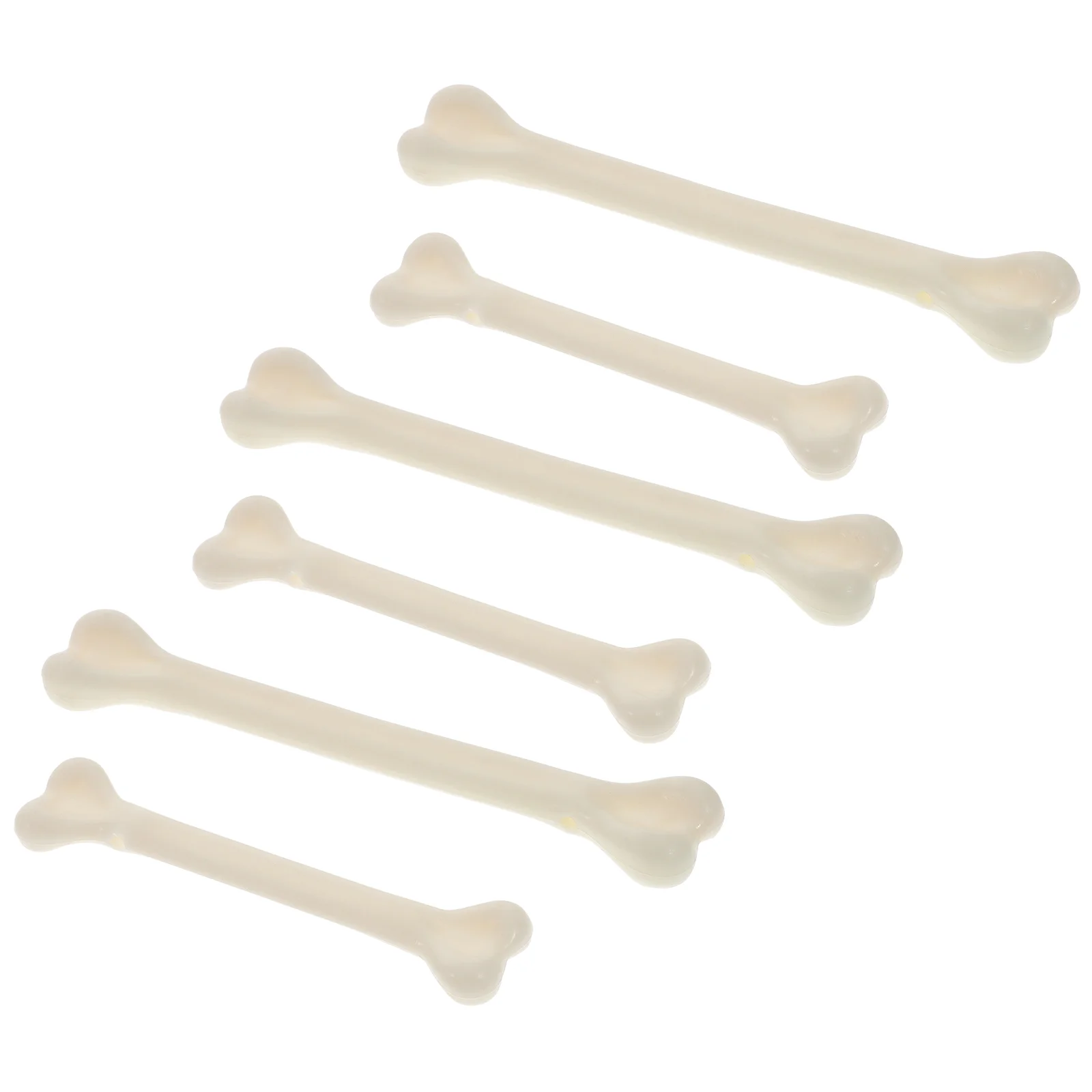 

48pcs Fake Bones Plastic Bones Artificial White Bones Halloween Fake Plastic Bones