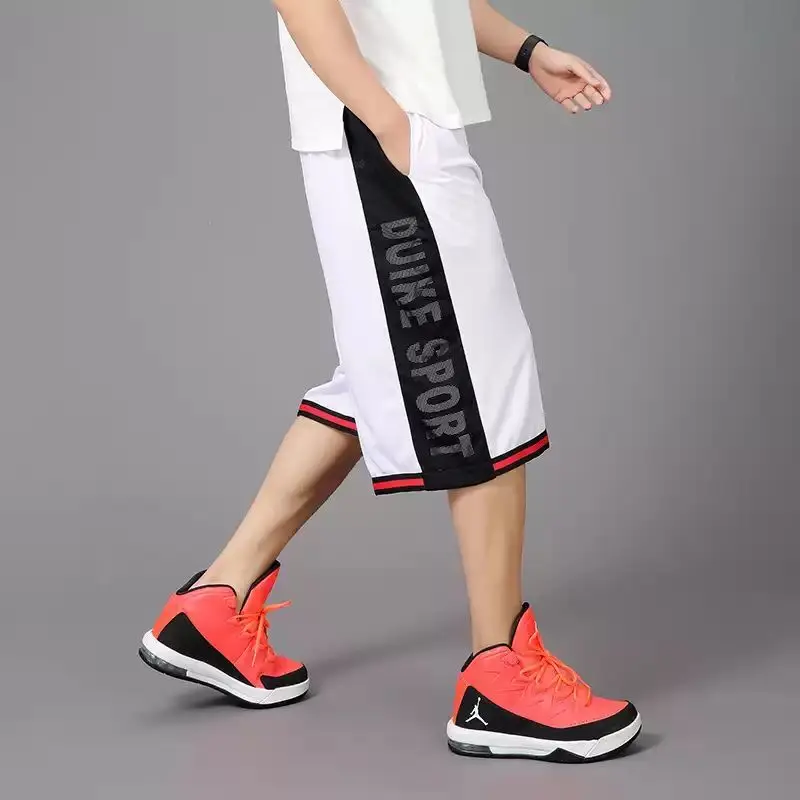 

Новое поступление, модные летние тонкие шорты, мужские прямые пляжные баскетбольные шорты для бега, размеры 2XL 3XL 4XL