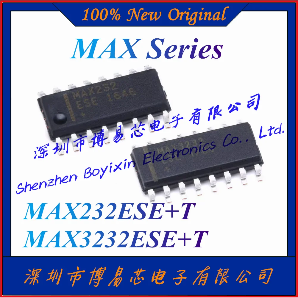 NEW MAX232ESE+T MAX3232ESE+T Industrial Grade Transceiver Driver IC SOIC-16