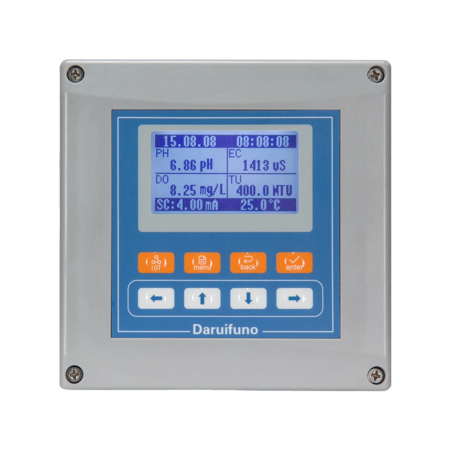 

4 in 1 PH/EC/DO/TU/TEMP Multi-parameter Water Quality Analyzer