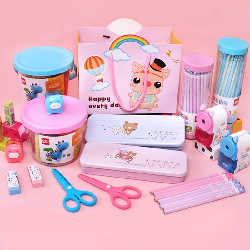 Милые аксессуары школьные принадлежности канцелярские товары линейка карандаши