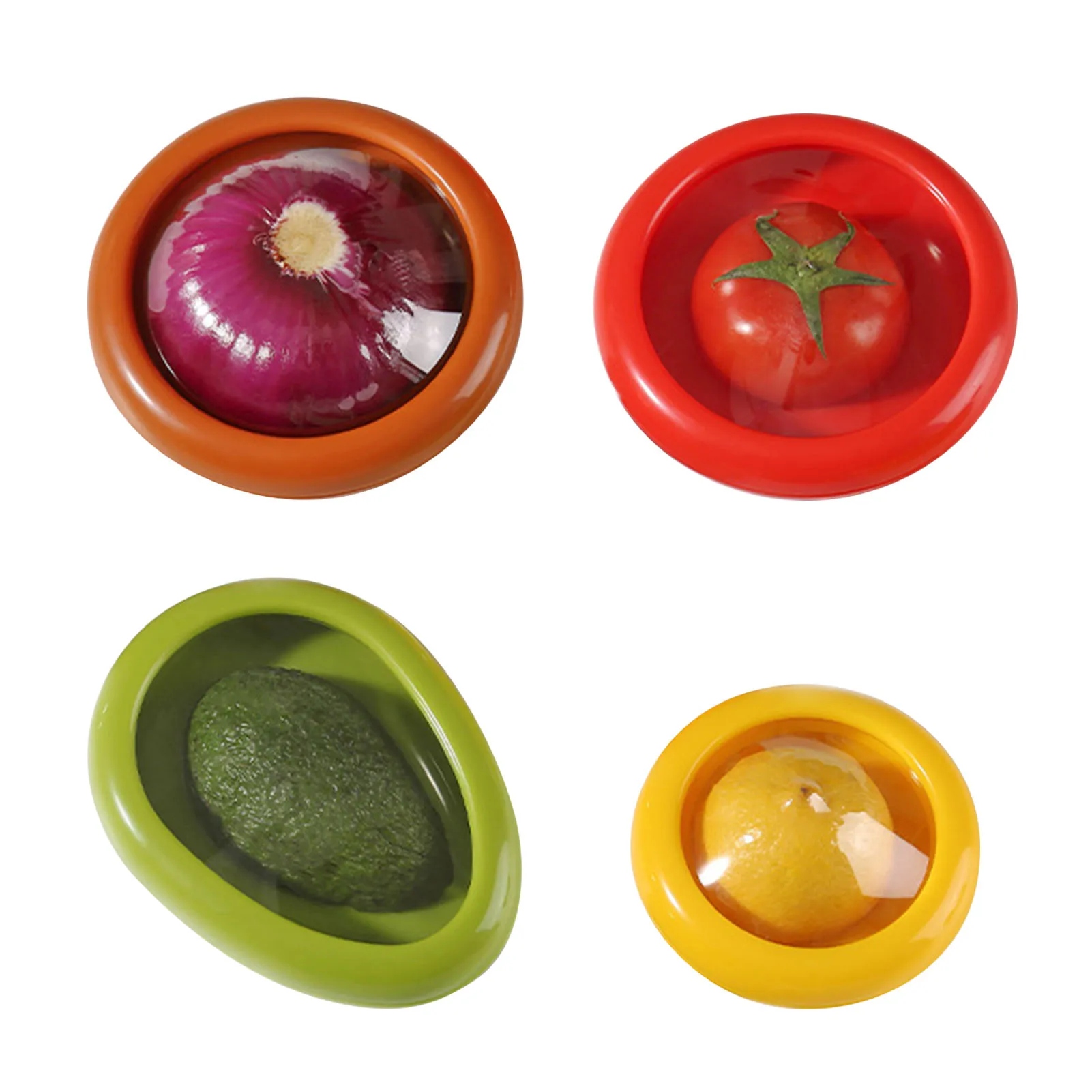 

Stoirage Containers For Fridge Avocado Keeper Onion Storage Containers Fresh-keeping Container Keep Your Avocados Fresh For Days