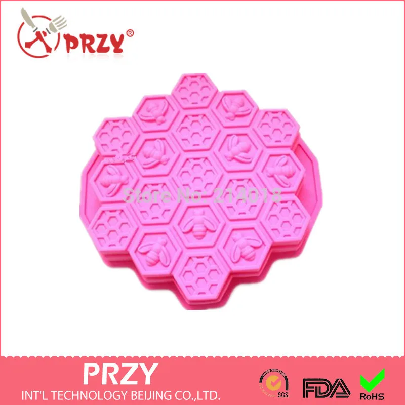 

Bee Honeycomb Modelling Cake Mold Jelly Pudding According To The Food Safety Certification Baking Cake Mold Mold Silicone Moulds