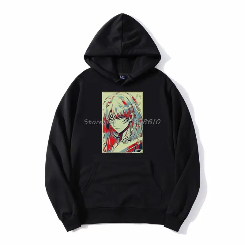 

Cool Demon Sesshomaru Inuyasha Yokai Vintage Japanese Anime Hoodie Men Hooded Fleece Hoodies Sweatshirt Streetwear Oversize