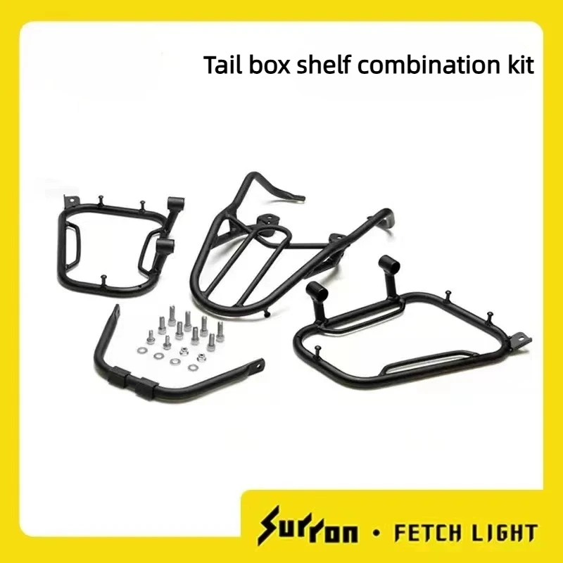 

Набор багажников SNOR, задний кронштейн для багажа, боковая сумка, поддержка SURRON Ultra Bee Electric Off-Road Bikessurron Ultra Bee 1, комплект