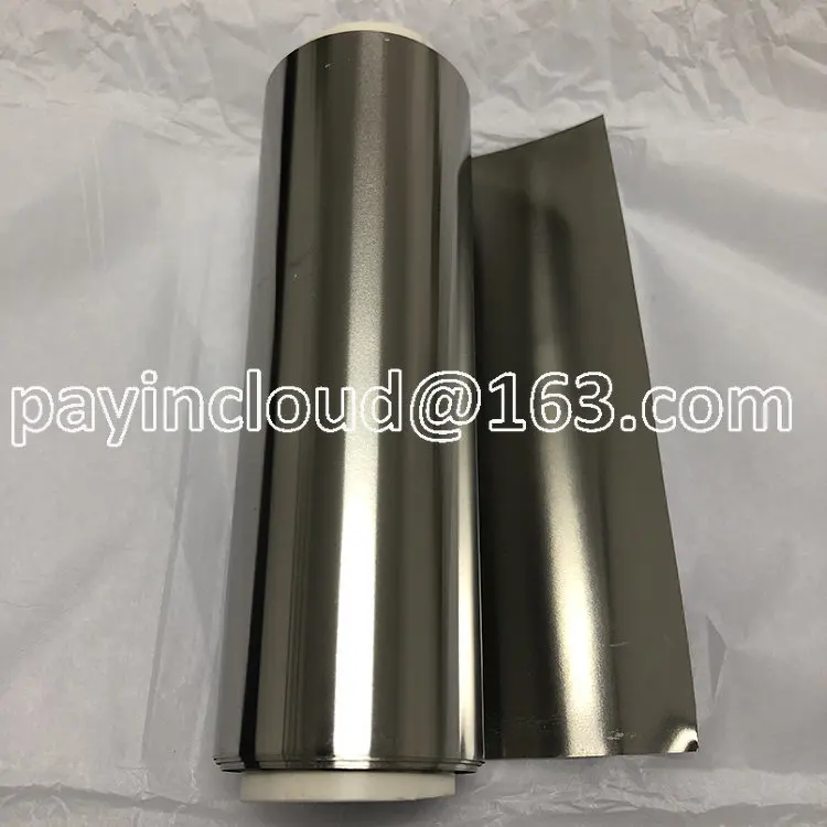 

High Purity Tantalum Foil, Tantalum Sheet, for Scientific Research and Experiment, Ta ( 99.99%).