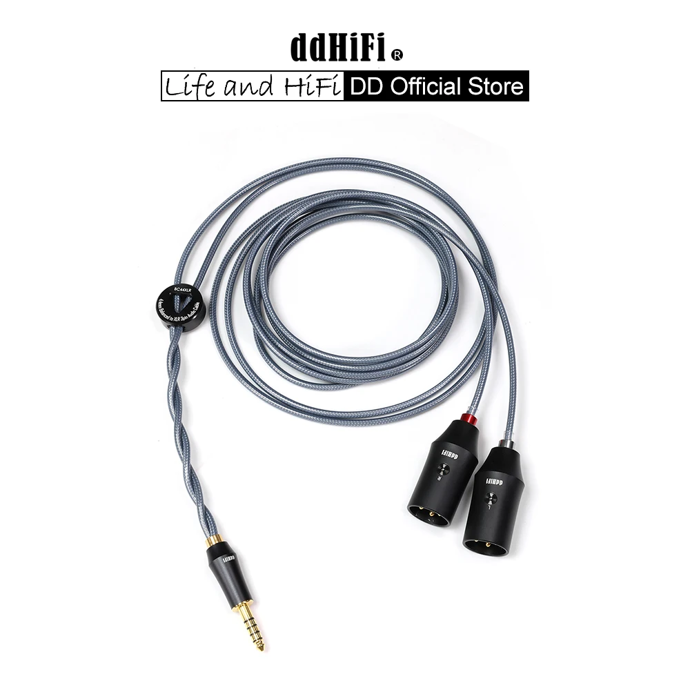 DDD ddHiFi BC44XLR 4 мм сбалансированный к XLR 3-контактный экранирующий сигнальный кабель