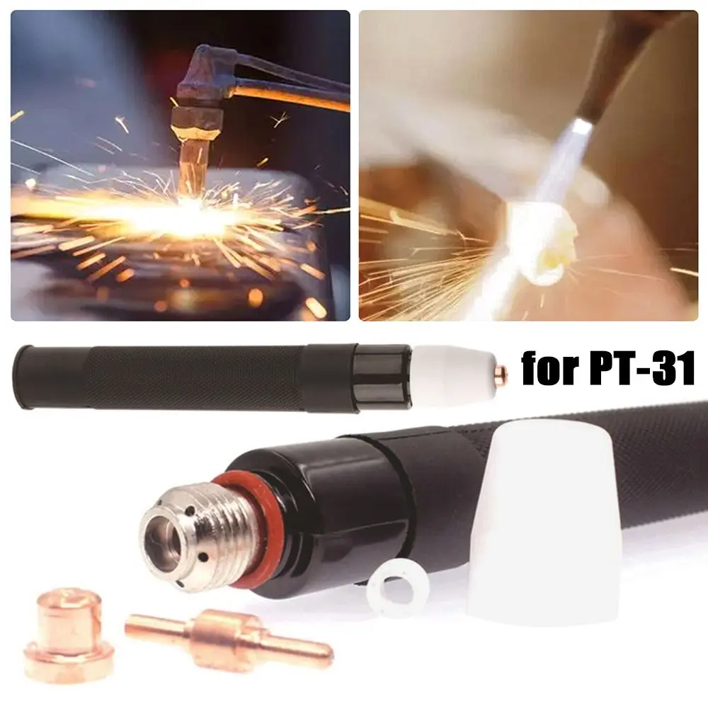 

Accessory Soldering Tool Protection Cover PT-31 CUT40 LGK40 Plasma Welding Torch Head Straight Handle Electrode Nozzle