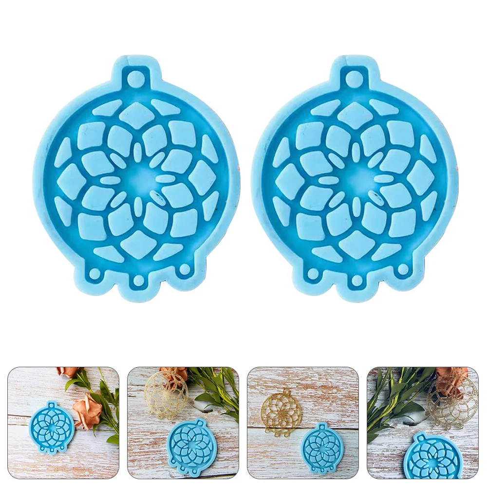 

Mold Molds Casting Pendant Resin Jewelry Mould Epoxy Silicone Cake Crystal Necklace Pendants Gumpaste Catcher Fondant Dream