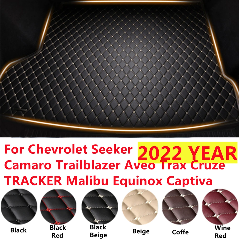 

SJ XPE кожаные автомобильные коврики для багажника на заказ подходят для CHEVROLET Cruze Captiva Equinox Malibu Trax TRACKER Trailblazer Seeker Cargo Liner