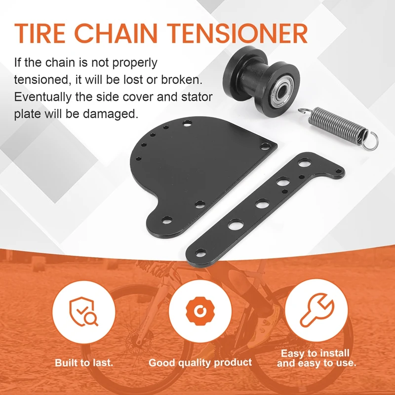 Натяжитель цепи для моторизованного велосипеда подпружиненный натяжитель