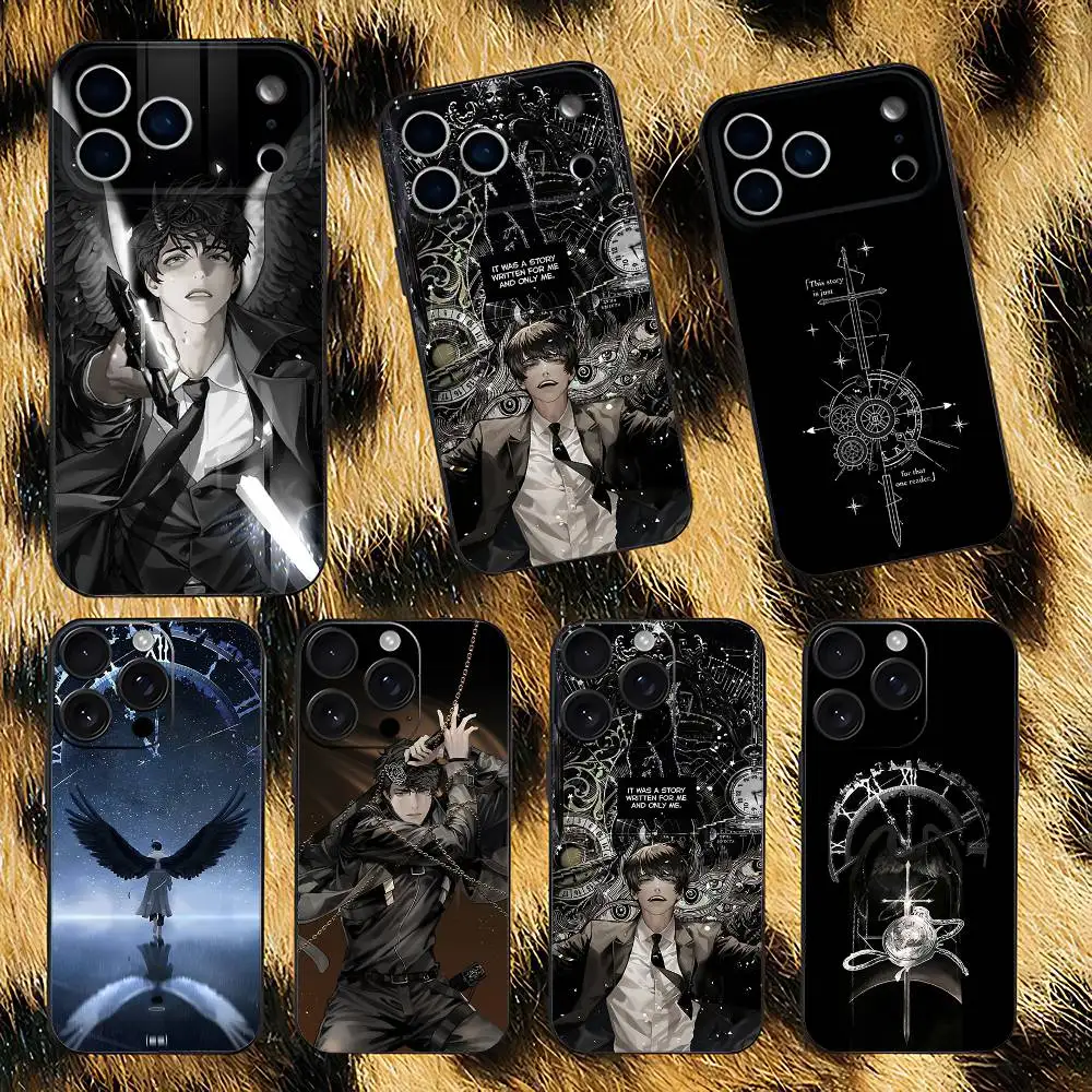 Фото Чехол для телефона O-Omniscient Reader Viewpoin для iPhone 17,16,15,14,13,12,11,Pro,XS,Max,XR,Plus,E,SE4,Mini Black Soft Cover №1