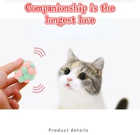 cat toy trumpet 4cm diameter handmade bell ball multi color optional companion interactive toy 003 cats