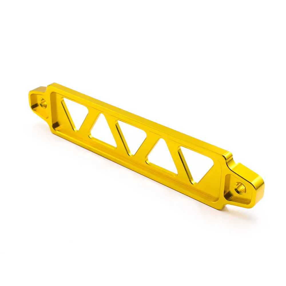 

1*Car Battery Fixing Bracket Aluminium Alloy Fasten Bracket Holder Tie Down Brace High Quality Car Accessories