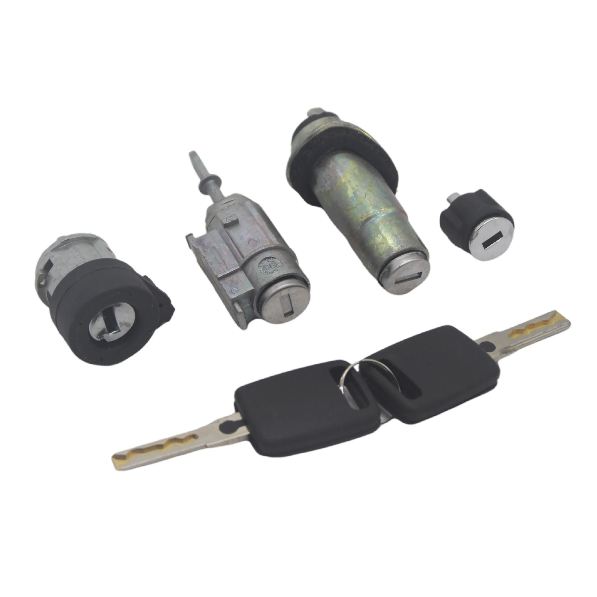 

AL198 4D0905855G 4B0905851B полный набор замков зажигания, переключатель замка левой двери багажника, цилиндр цилиндра для AUDI A6 C5 4B