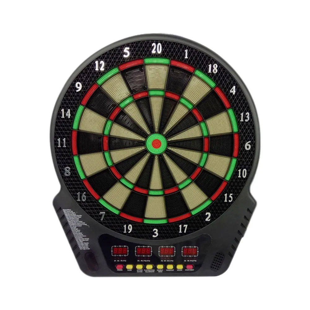 

Electronic Darts Boards Automatic Scoring Target Safety Leisure Entertainment With 6 Soft Darts + 24 Tips 27 Games For Adult Kid