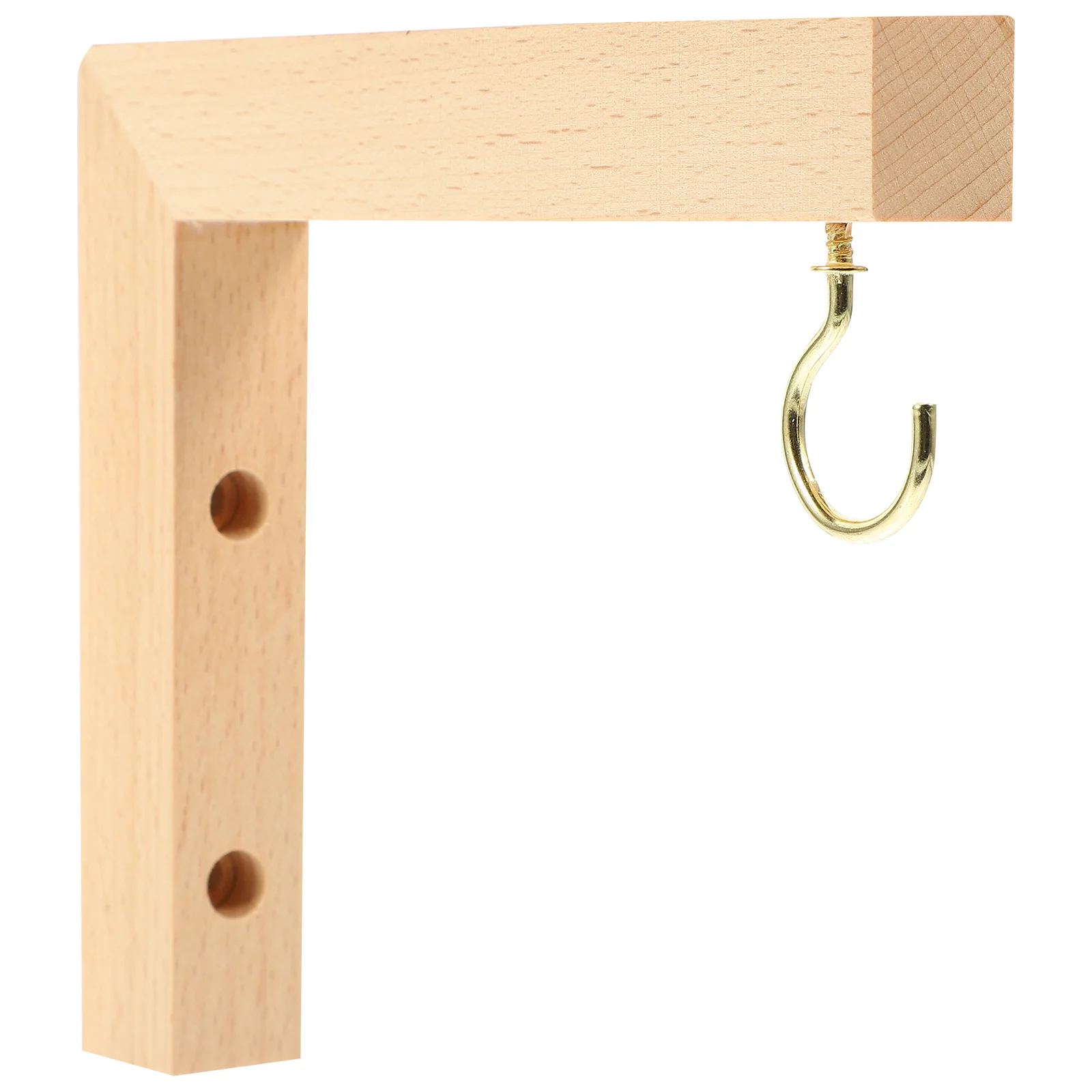 

Hook Bracket Rack Hanging Wooden Hanger Planter Garden Flowerpot Bonsai Patio Outdoor Holderholdingbasket Flower Lantern Crafts