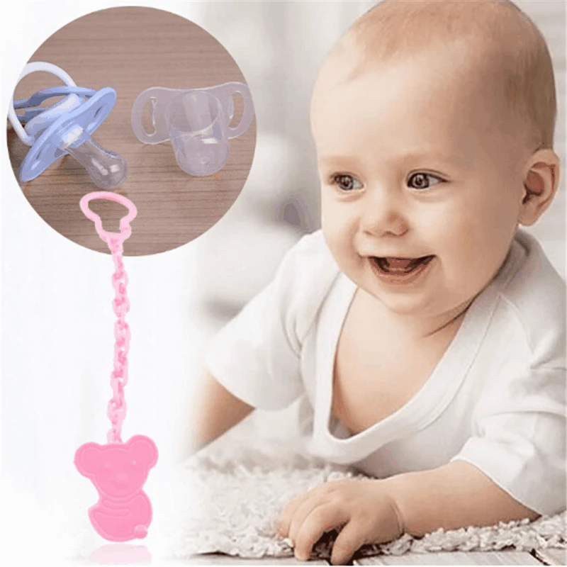 

Pacifier Clips Soother Holder Cartoon Baby anti-rope Pacifier Chain Dummy Clip Nipple Holder For Nipples