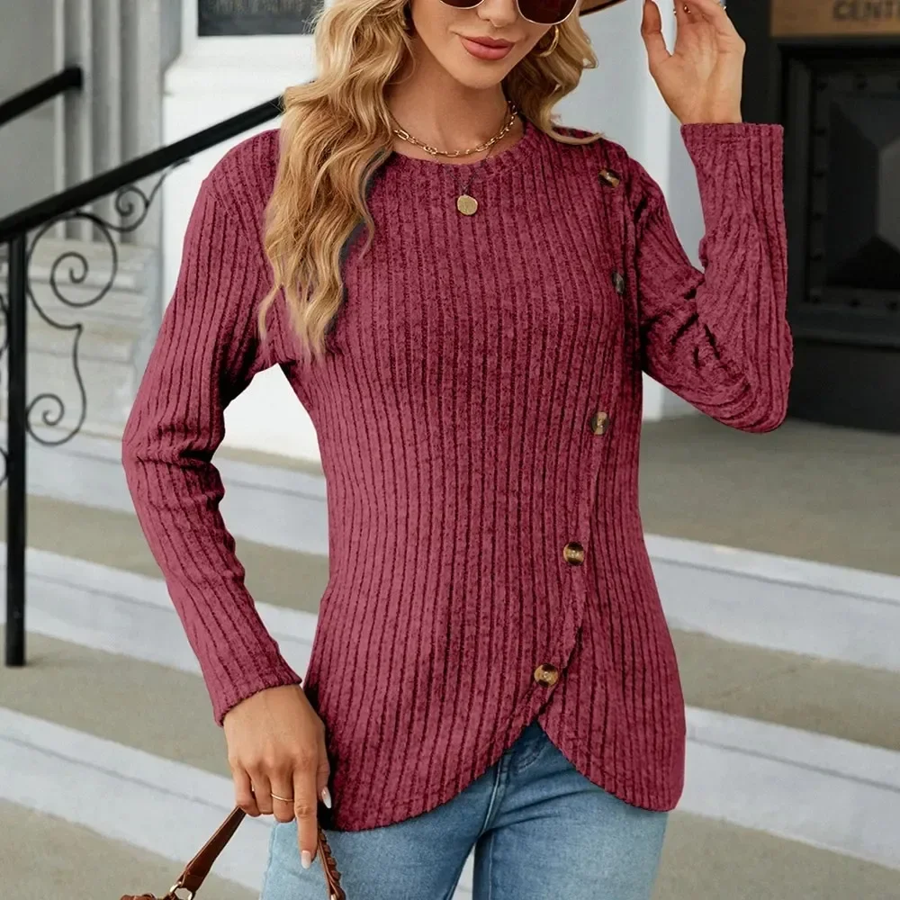 Женский свитер вязаная одежда популярная женская в Корейском стиле вязаные