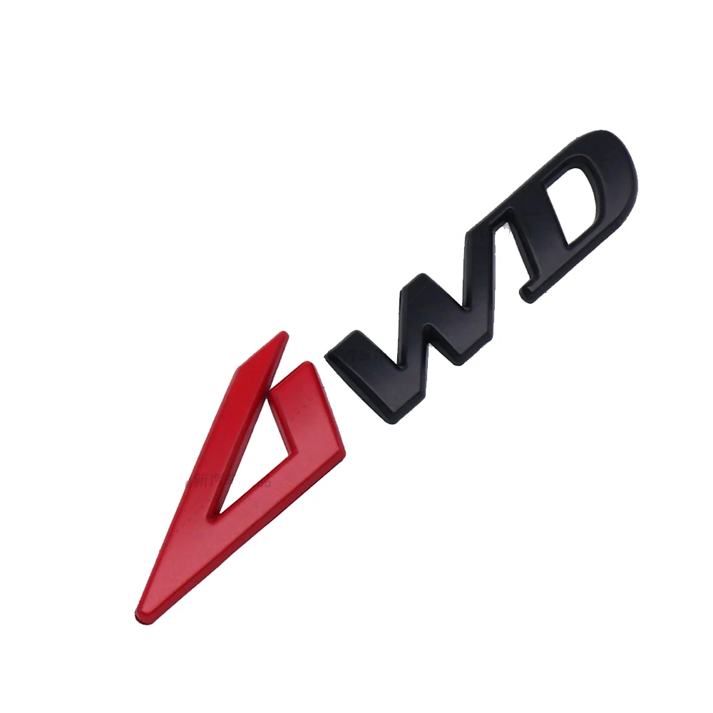 

Металлическая Наклейка для кузова автомобиля 4WD, значок-эмблема для заднего багажника, эмблема для Ford, Land Rover, Volkswagen, Mercedes Benz, Honda, Audi, BMW, Jeep, Mazda