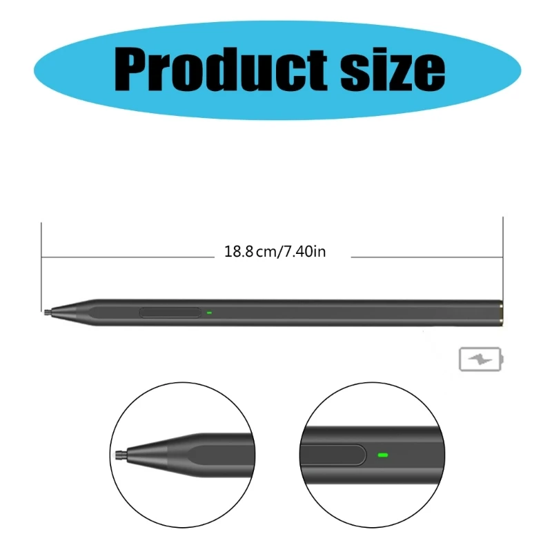 Стилусы MPP2.0 для поверхностей 8/7/6/5/4/3 с поддержкой приложения Nebo и USB C