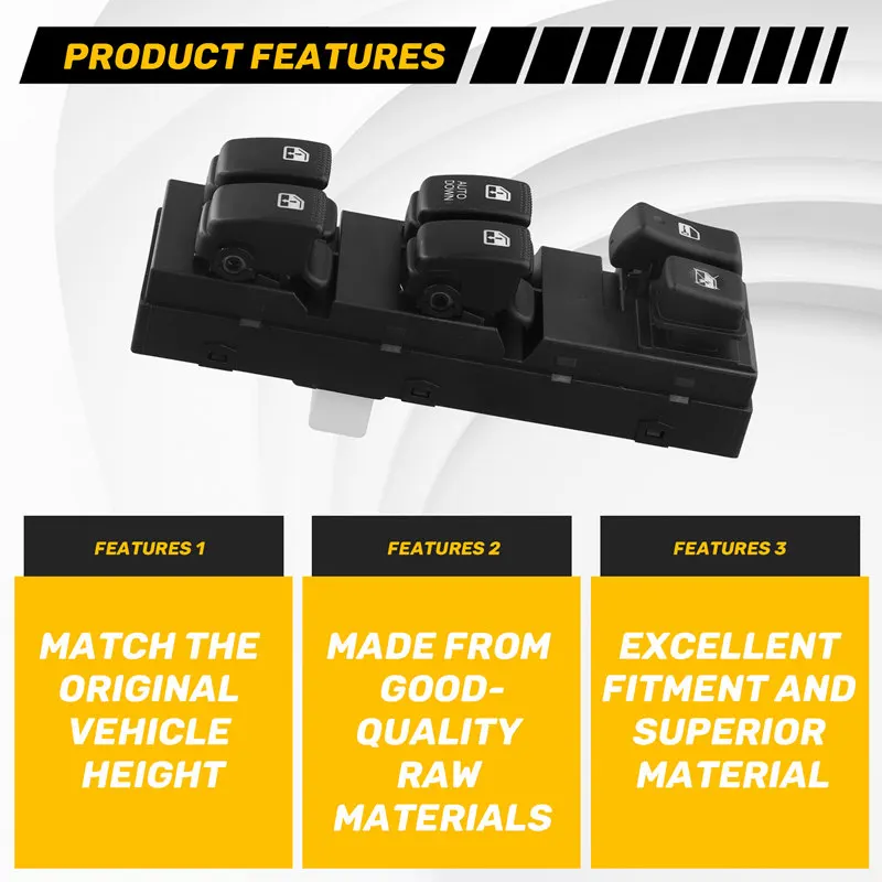 Главный выключатель стеклоподъемника автомобиля 254000015 R для KIA Sportage 2005-2010