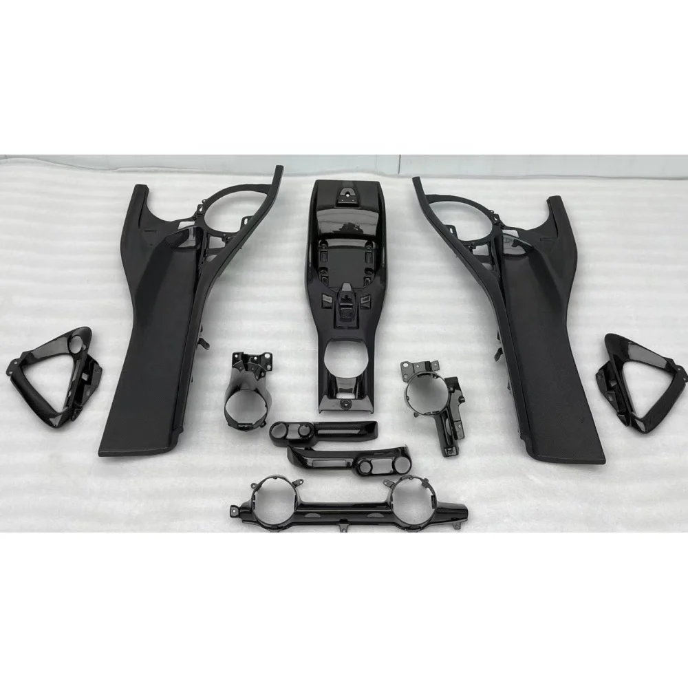 OEM-товар kohlenene Kohlenstofffaser Innenausstattung Dekor Mittelkonsole инструмент