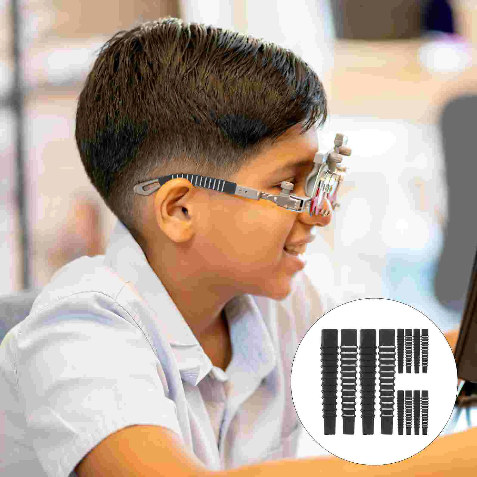 

6 Pairs Glasses Anti-slip Cover Ear Cushions Eyeglasses Frame Ears Grips The Anti-wear Covers Silica Gel Arm Silicone