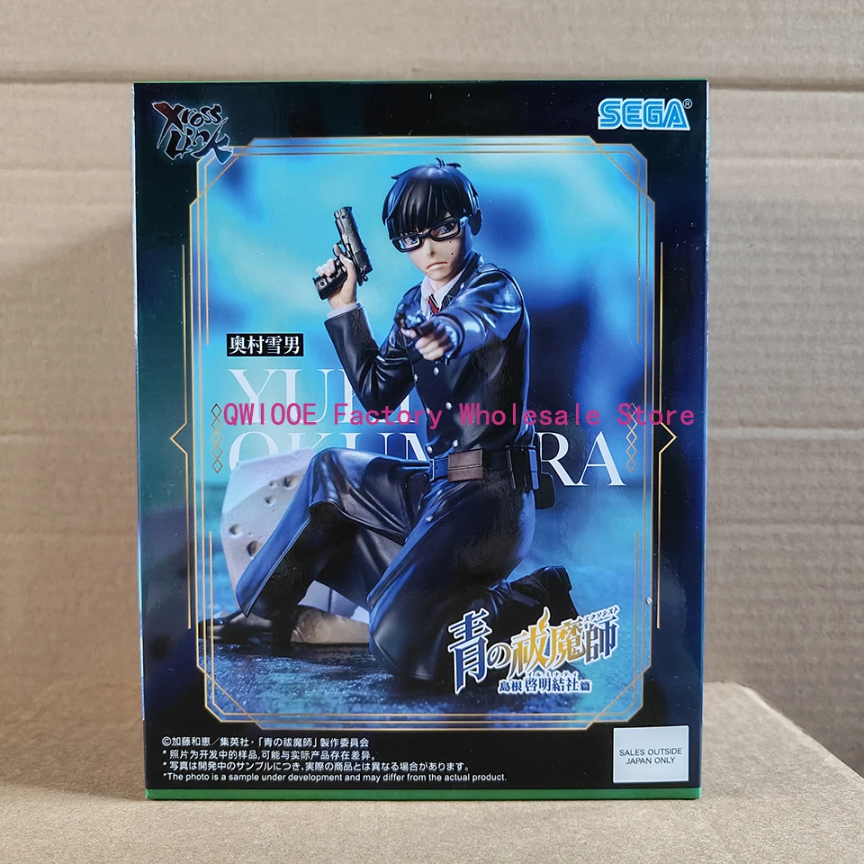Фото Высоковосстанавливаемая синяя фигурка экзорциста, модель SEGA 14 см Okumura RinOkumura Yukio, аниме-коллекционная игрушка, подарок для фаната 2025 Sought-After №5