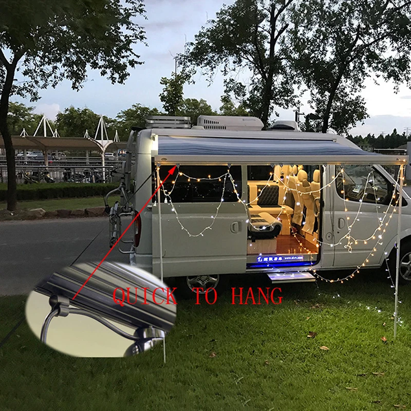 10 шт. зажимы для кемпингового тента караван кемпер гирлянда веревочный